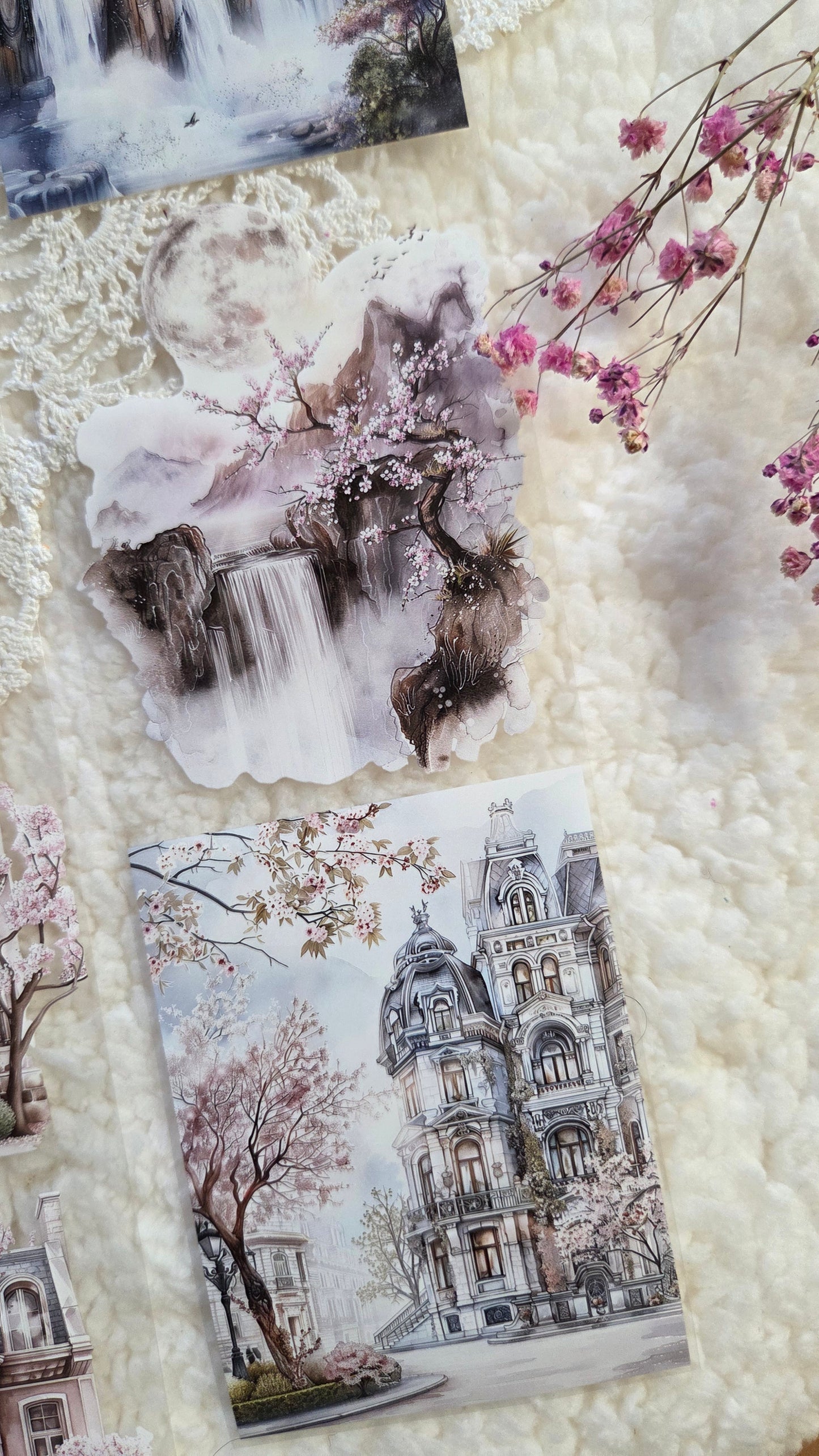 Spring Landscape 8 cm  - PET Tape