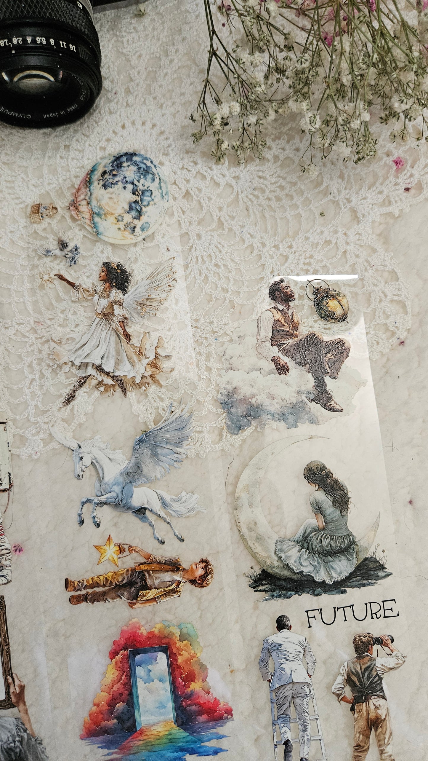 Surreal Things, Crystal Ink, PET TAPE, 7 cm wide