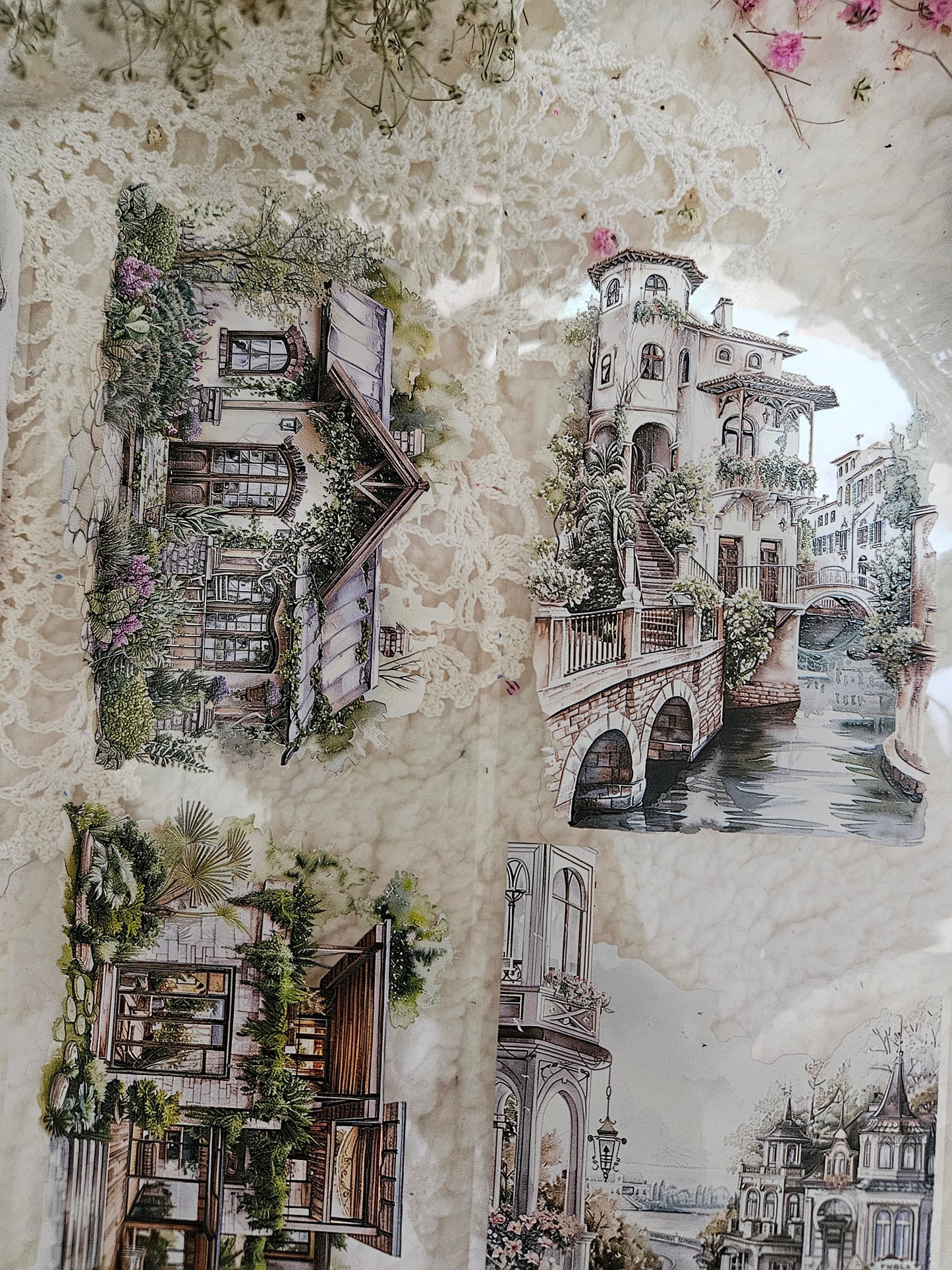 Summer Landscape, Crystal Ink, PET TAPE, 8 cm wide