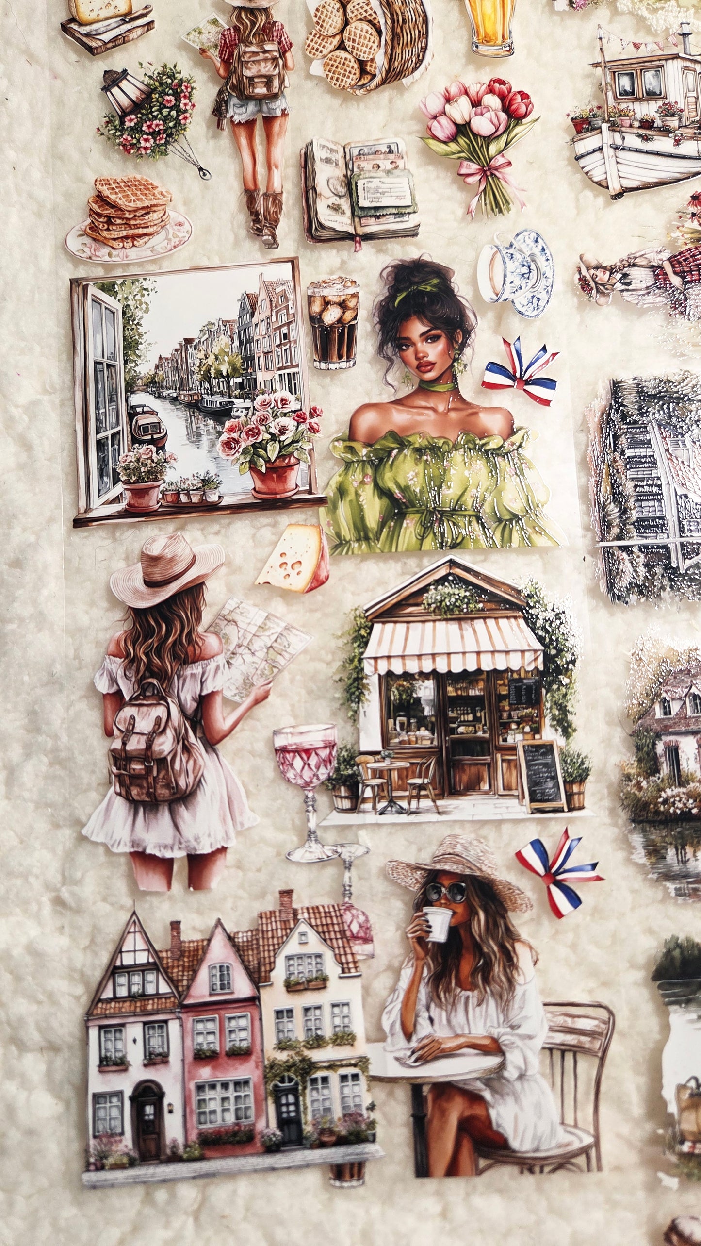 Slow Days in the Netherlands, Crystal Ink, PET TAPE, 7 cm wide