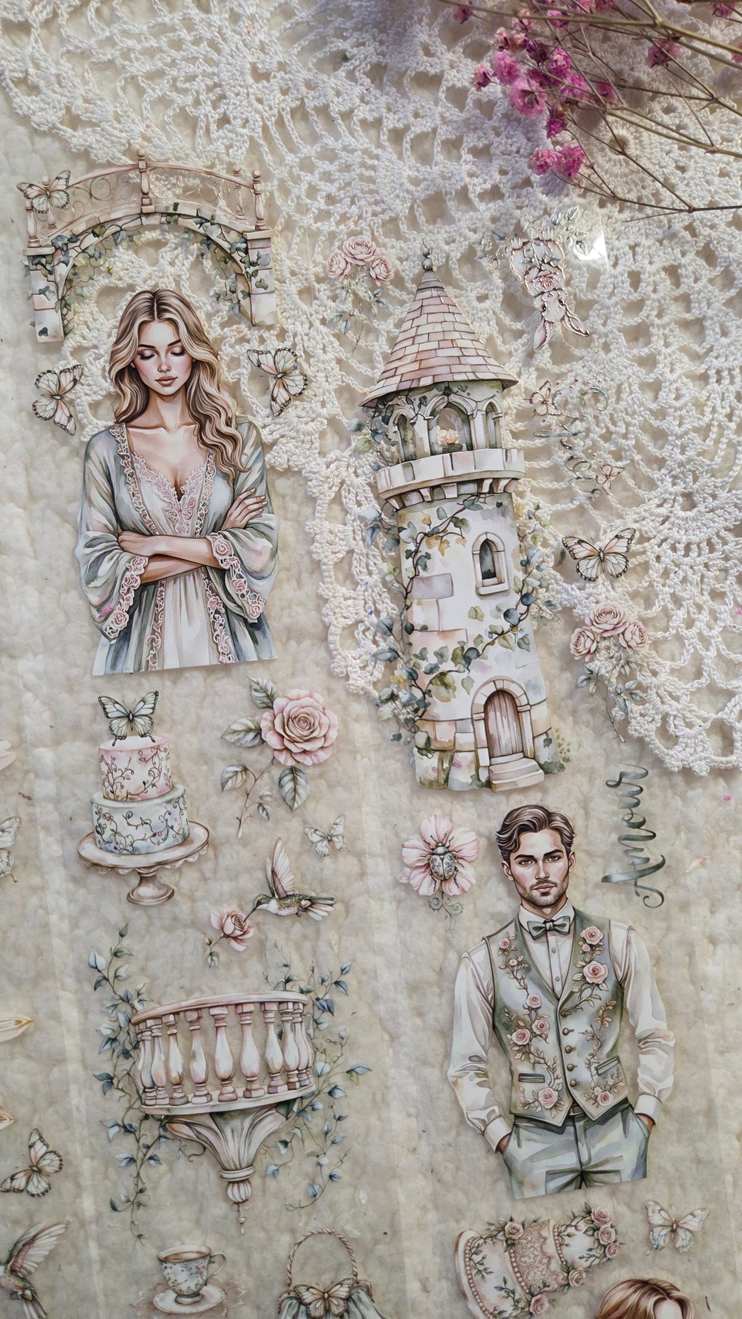 Garden of Silk and Lace - PET Tape