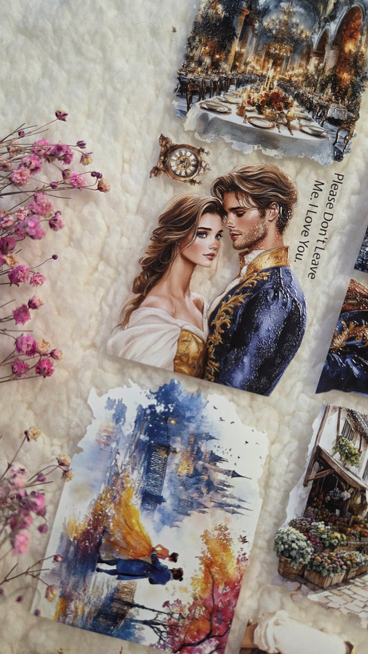 Beauty and the Beast, Crystal Ink, PET TAPE, 7 cm wide