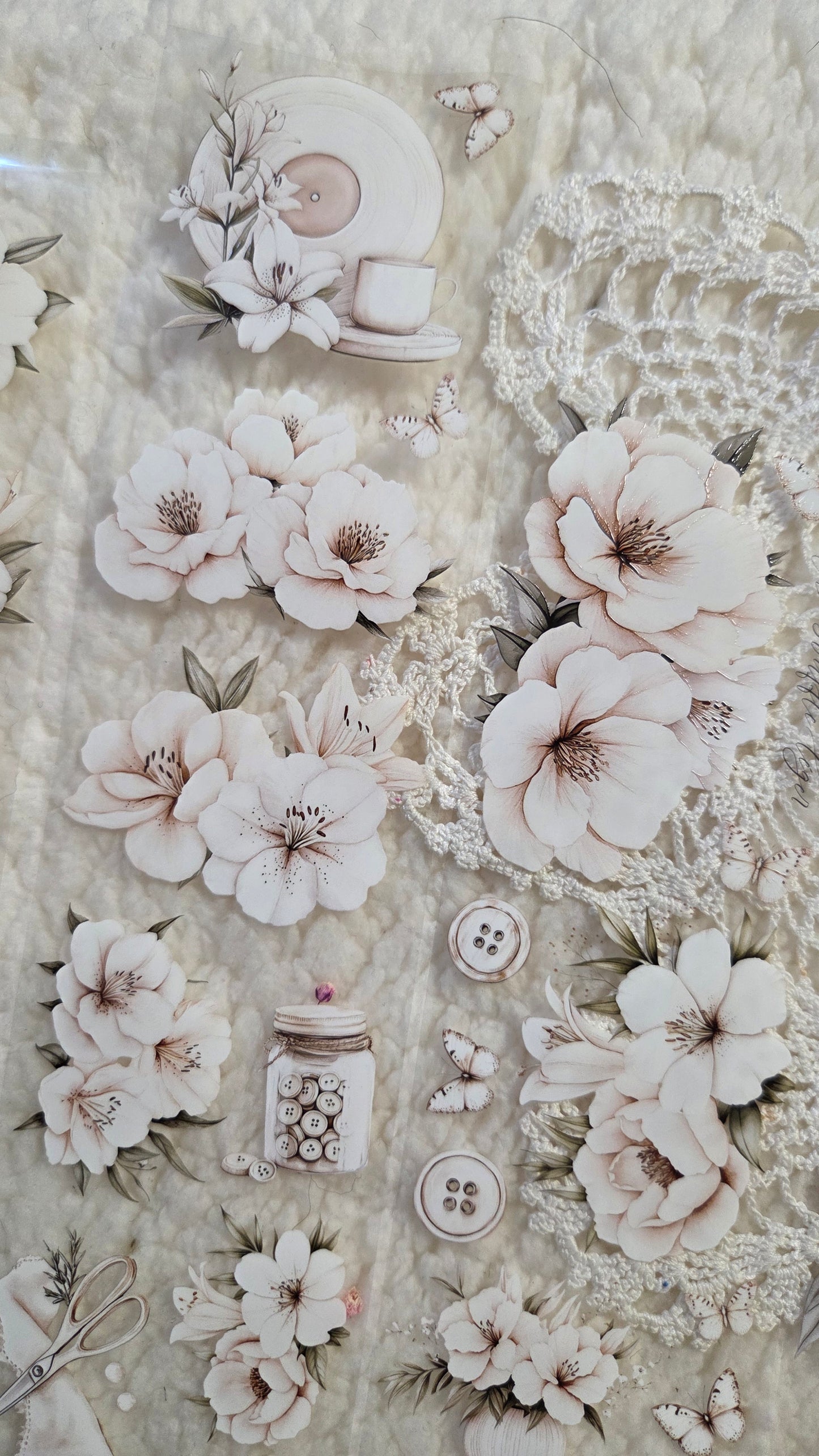 Soft Flowers - PET Tape