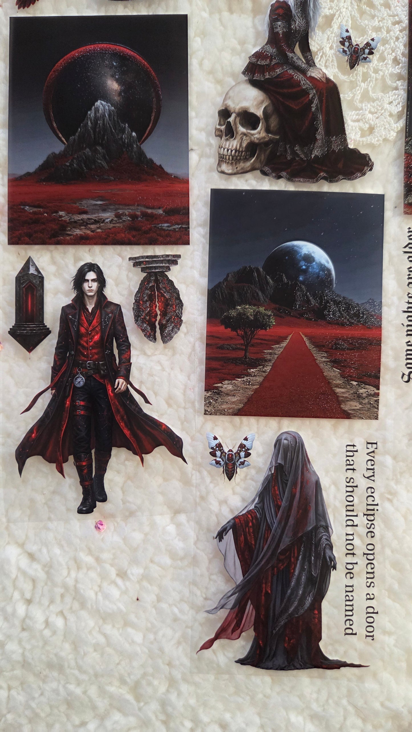 Crimson Moon Sanctum - PET Tape