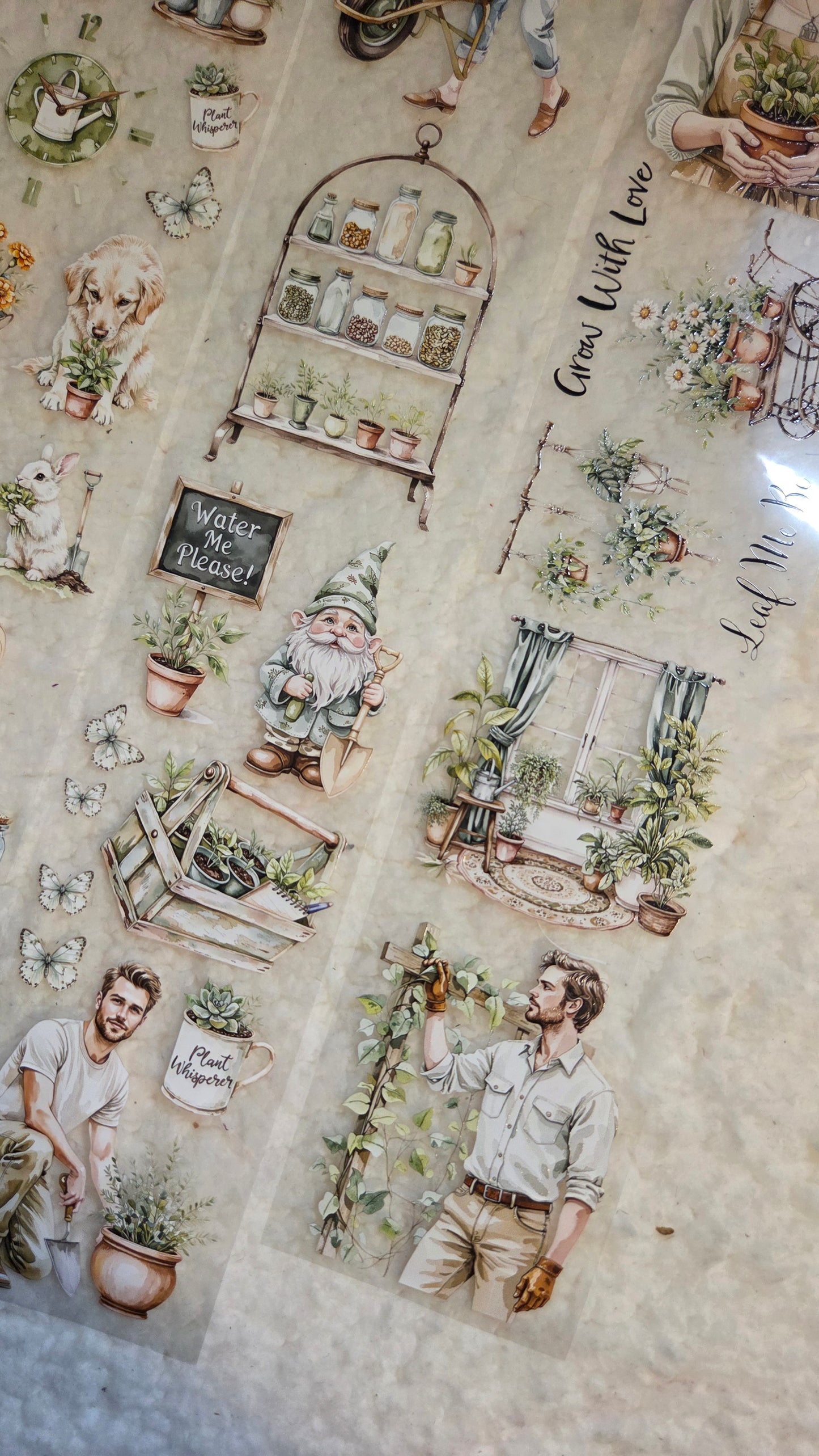 My Little Jungle, Crystal Ink, PET TAPE, 7 cm wide