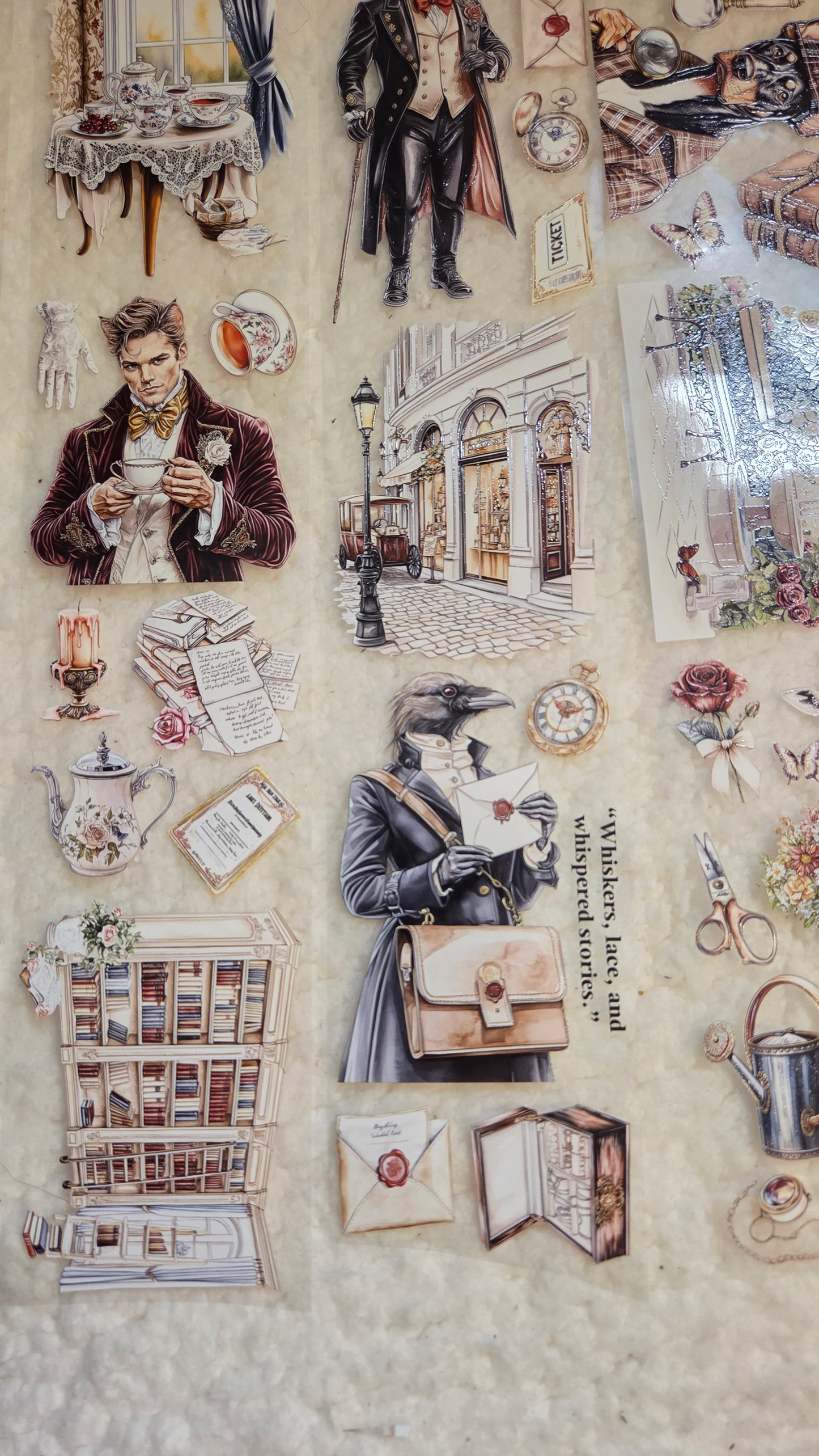 The Aristopets Mystery, Crystal Ink, PET TAPE, 7 cm wide