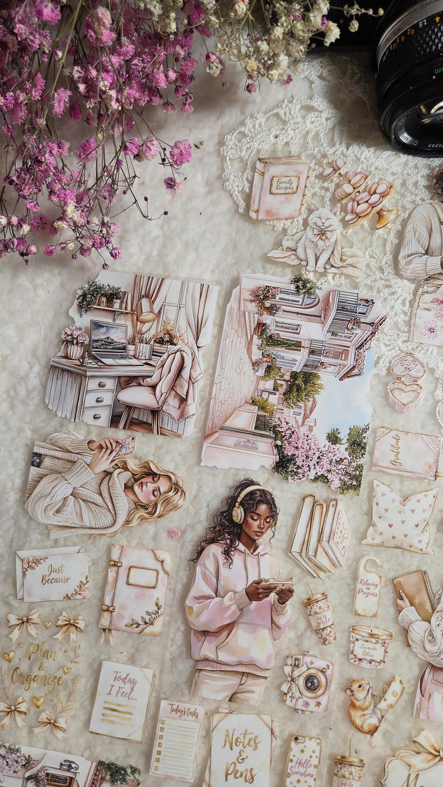 Charming Plans, Crystal Ink, PET TAPE, 7 cm wide