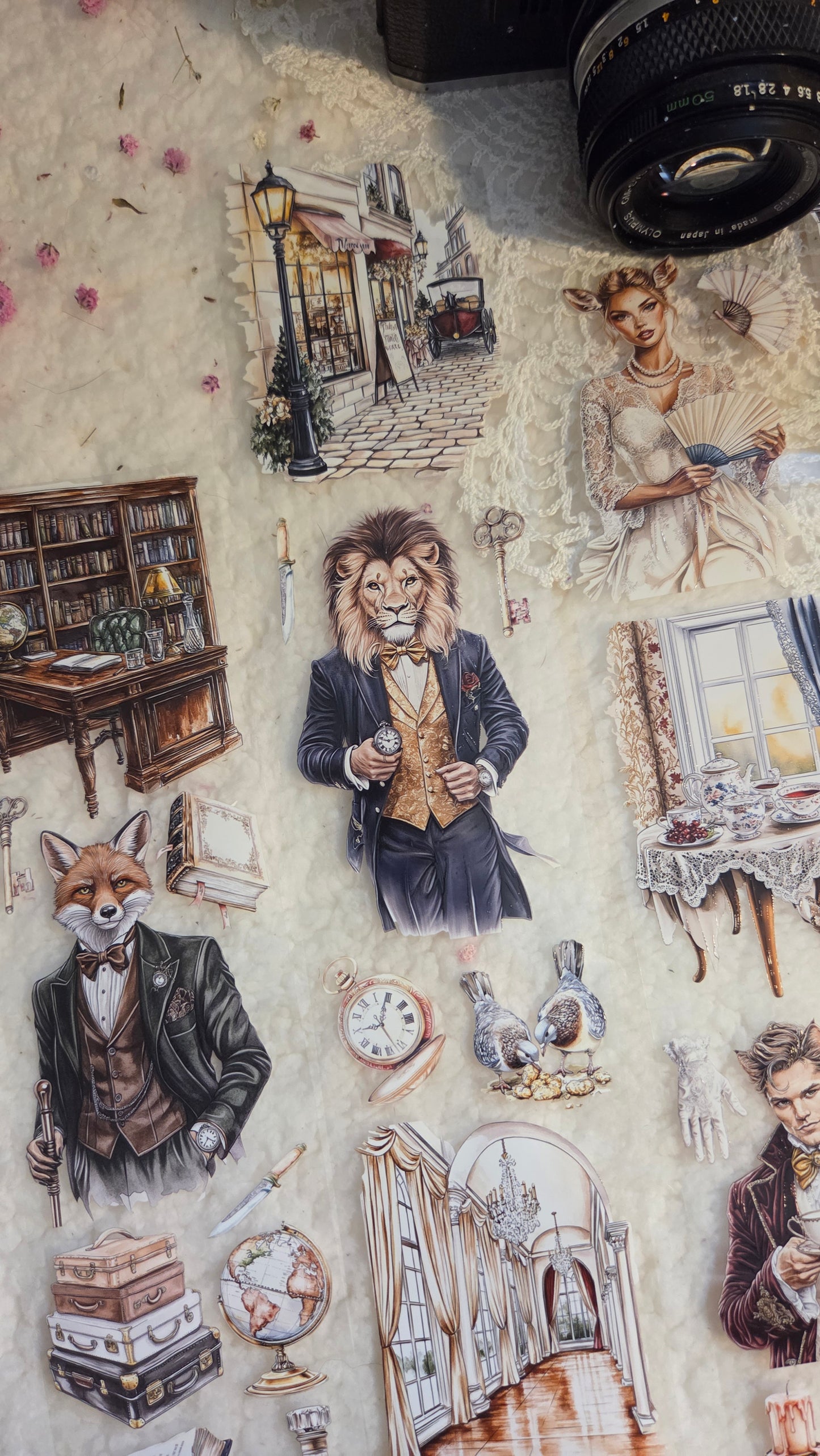 The Aristopets Mystery, Crystal Ink, PET TAPE, 7 cm wide