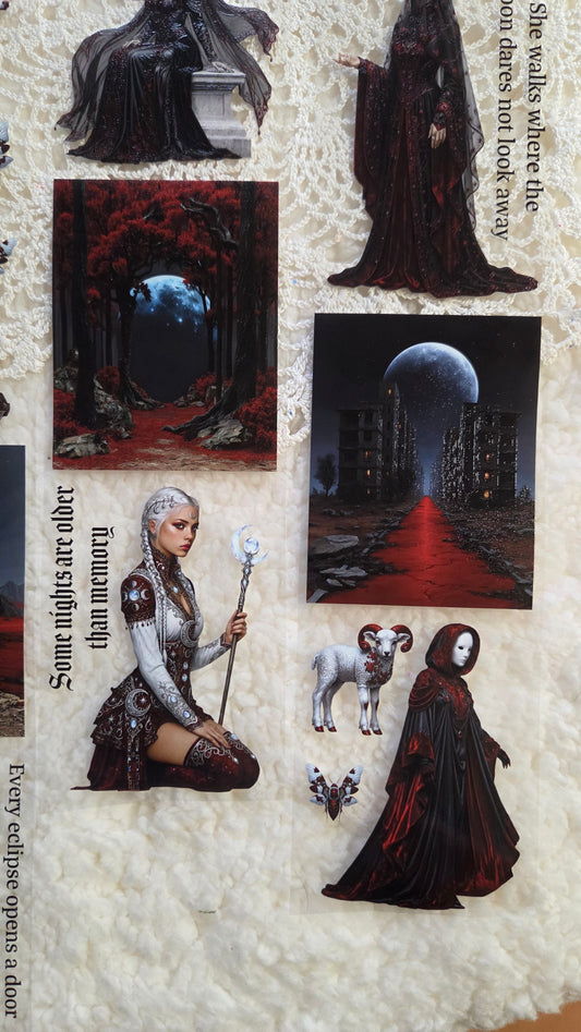 Crimson Moon Sanctum - PET Tape