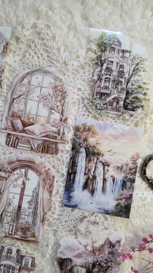 Spring Landscape 8 cm  - PET Tape
