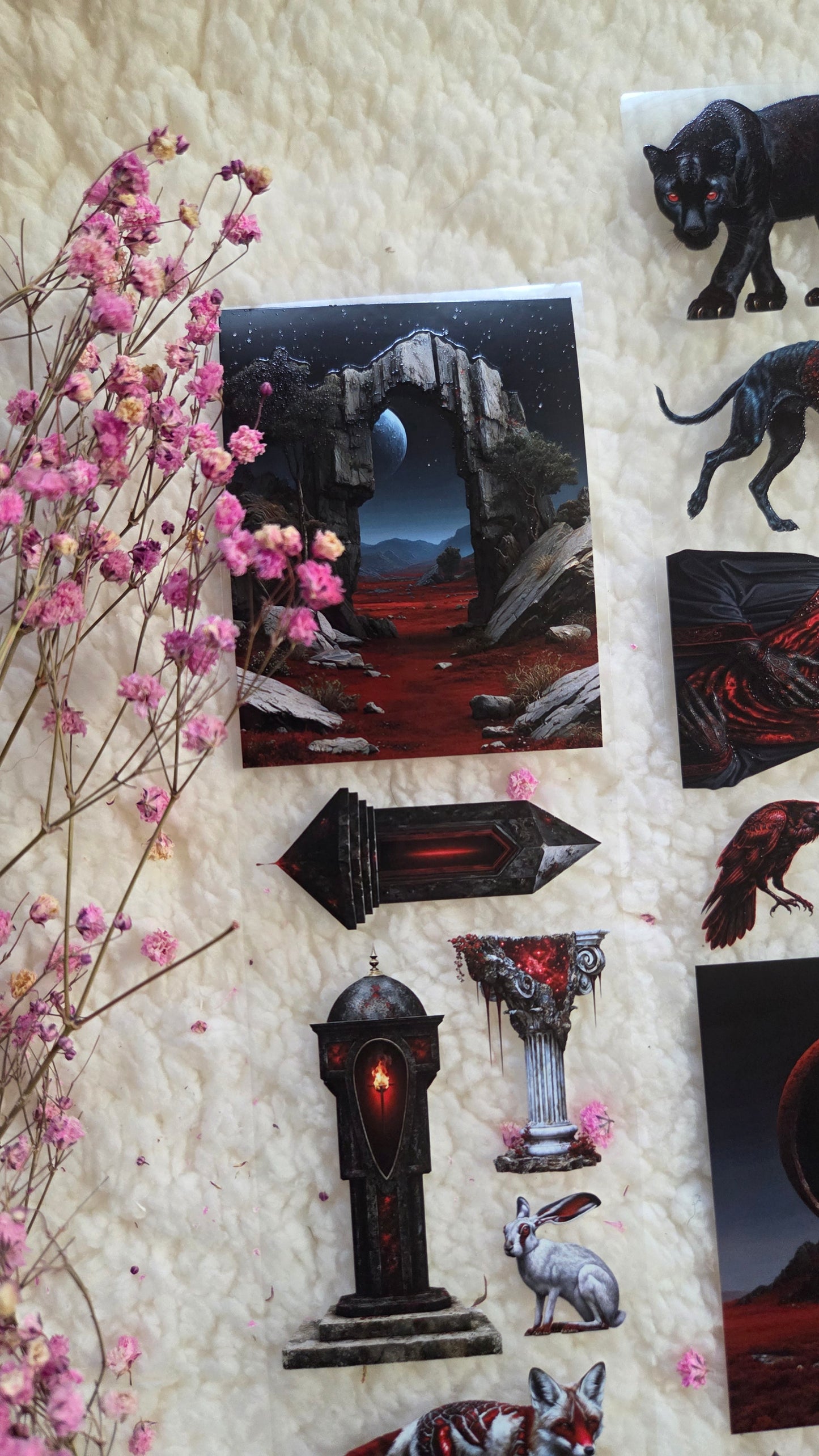 Crimson Moon Sanctum - PET Tape