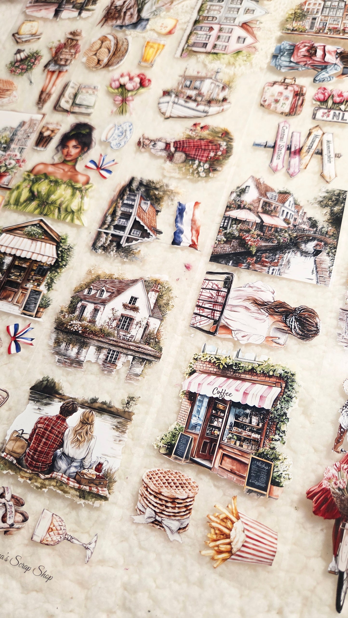 Slow Days in the Netherlands, Crystal Ink, PET TAPE, 7 cm wide