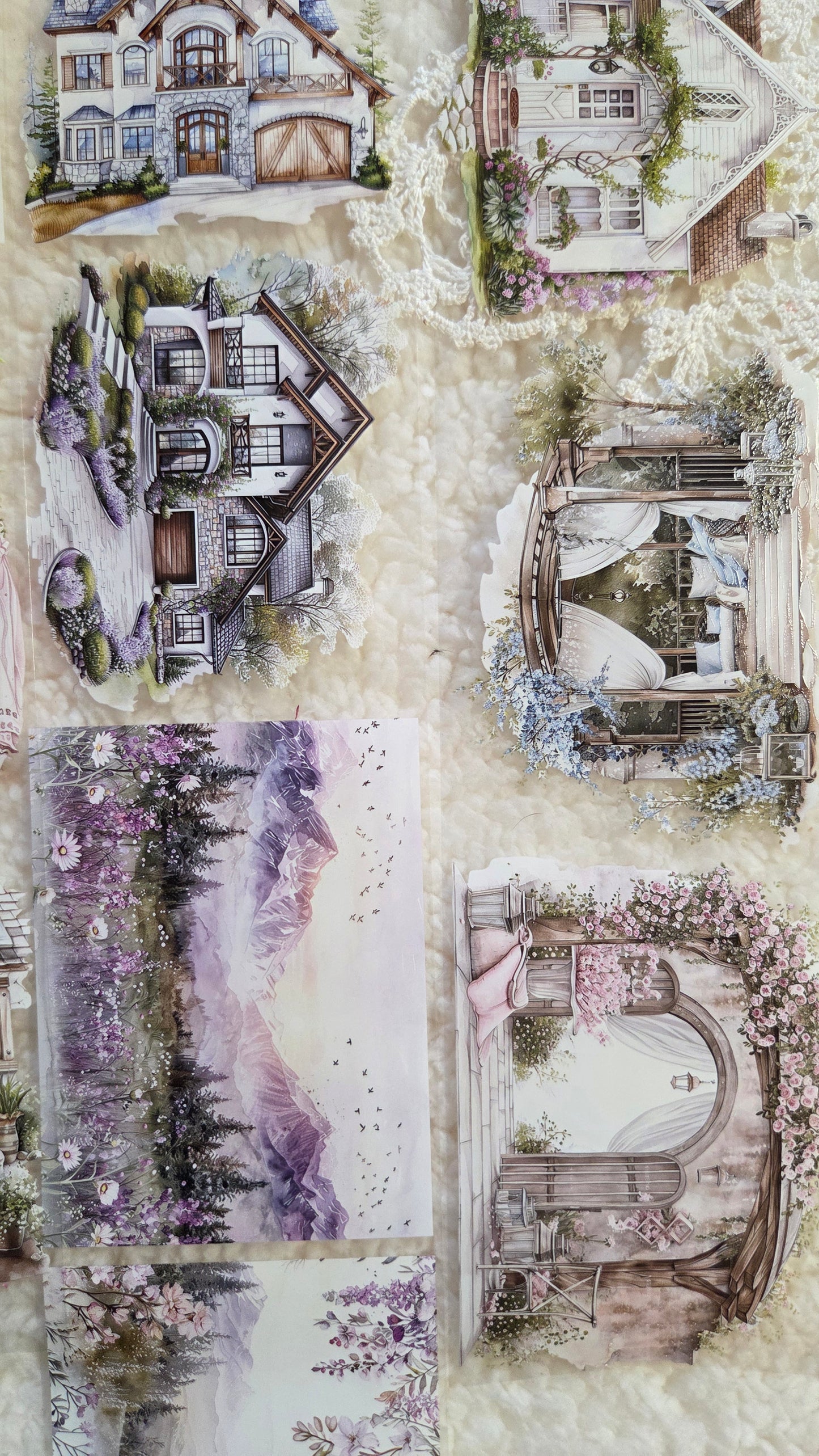 Spring Landscape 8 cm  - PET Tape