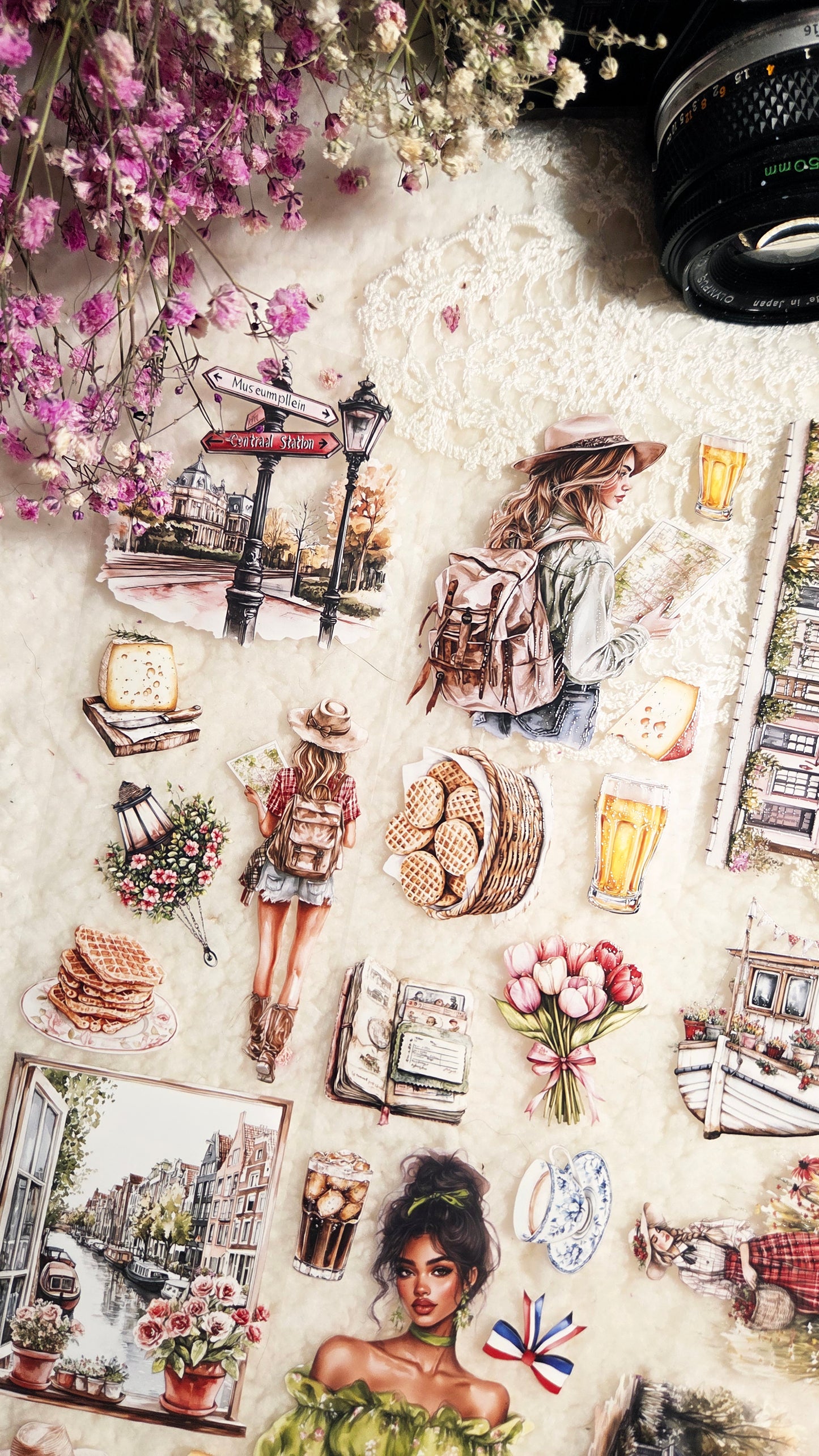 Slow Days in the Netherlands, Crystal Ink, PET TAPE, 7 cm wide