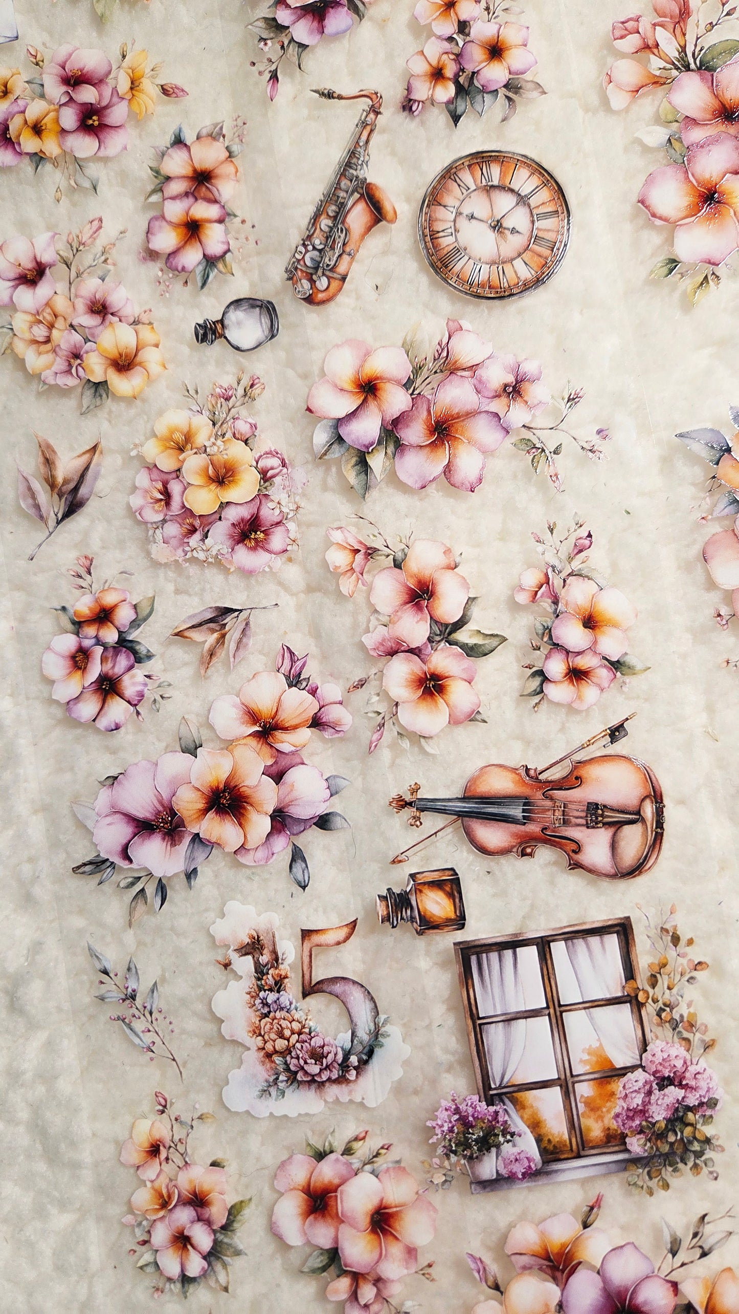 Too Pretty To Pass, Crystal Ink, PET TAPE, 6,5 cm wide